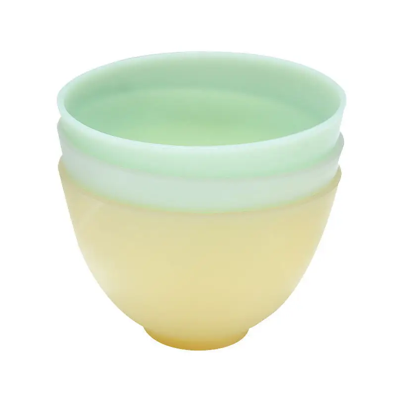 4 Pz/set Maschera Per Il Viso Ciotola di Miscelazione Set Strumenti Per La Cura Della Pelle Del Viso Kit Maschera In Silicone Pennello Applicatore Facciale Spatola Misura Cucchiaio di Bellezza