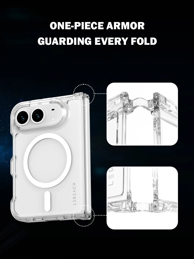 Für iPhone 18 Ultra Hülle Magnetische Hartabdeckung TPU+PC Klare Sturzsichere Handyhülle Für iPhone 18 Ultra – Detail 12
