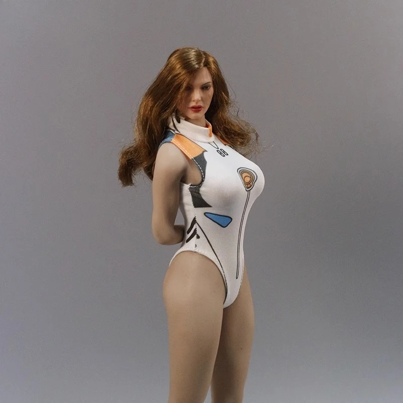 DM TOYS 1/6 Scale Women Soldier Anime COS Swimsuit Clothing Model for 12Inch PH Action Figures Doll Accessories