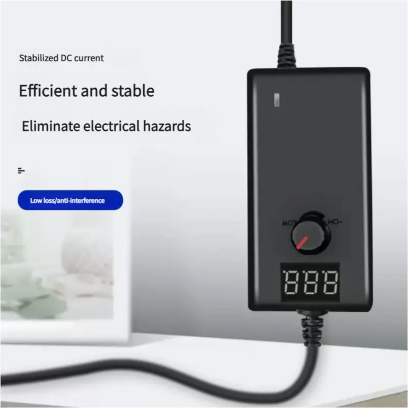 1/2/5PCS 3-12v 2A Adjustable Power Adapter Motor Fan Led Light Strip Display Screen Adjustable Speed Controller A2