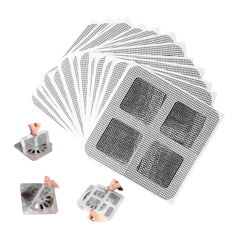 Disposable Shower Drain Hair Catcher - Hair Catcher Shower Drain(40pcs)