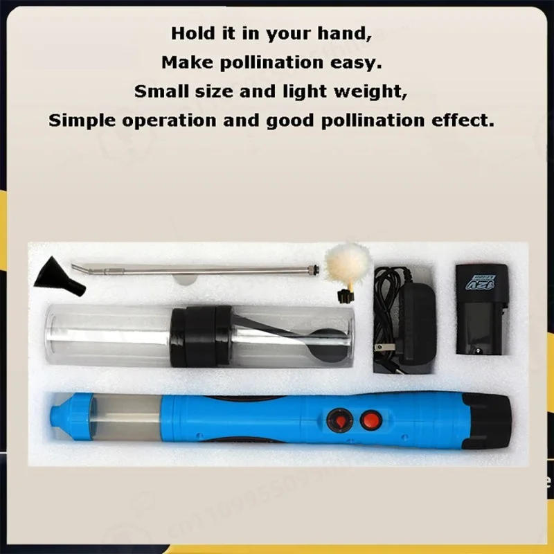 

Portable Stick Type Point Powder Gun Rechargeable Pollination Artifact Tool Electric Pollinator Kiwi Pear Tree Pollen Pollinato