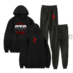 Roman Reigns OTC Merch Pullover Hoodies Jogger Pants Two Piece Set Sweatshirts+Sweatpants Women Men's Set