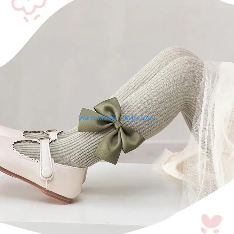 الفتيات جوارب طويلة ربيع الخريف القطن قاع سراويل الطفل قاع السراويل الاطفال طماق للاستخدام اليومي والحفلات بلون 57QE