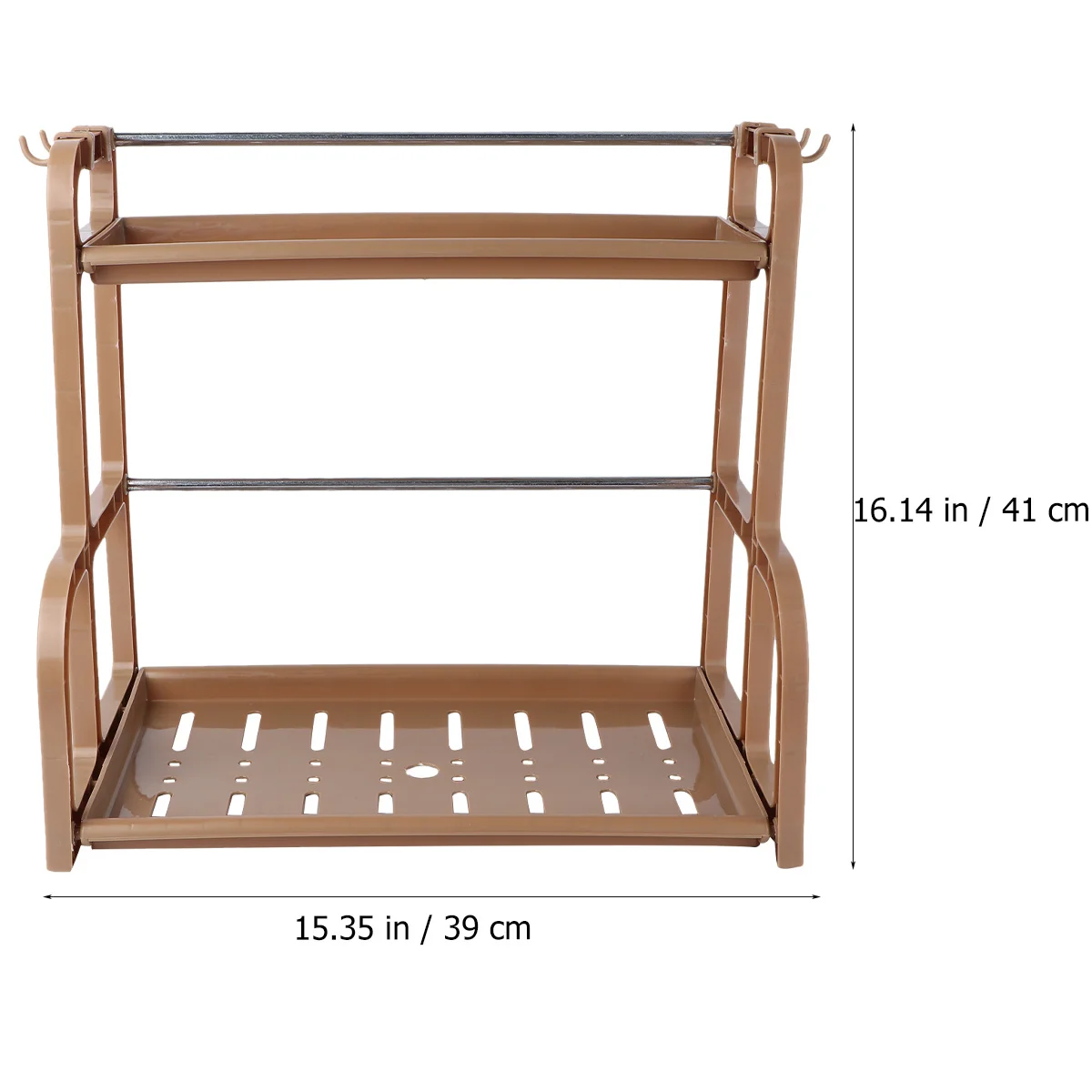

1Set Kitchen Organizer Rack Easy Disassemble High-Quality Material Utensil Shelf Storage Rack Storage Holder