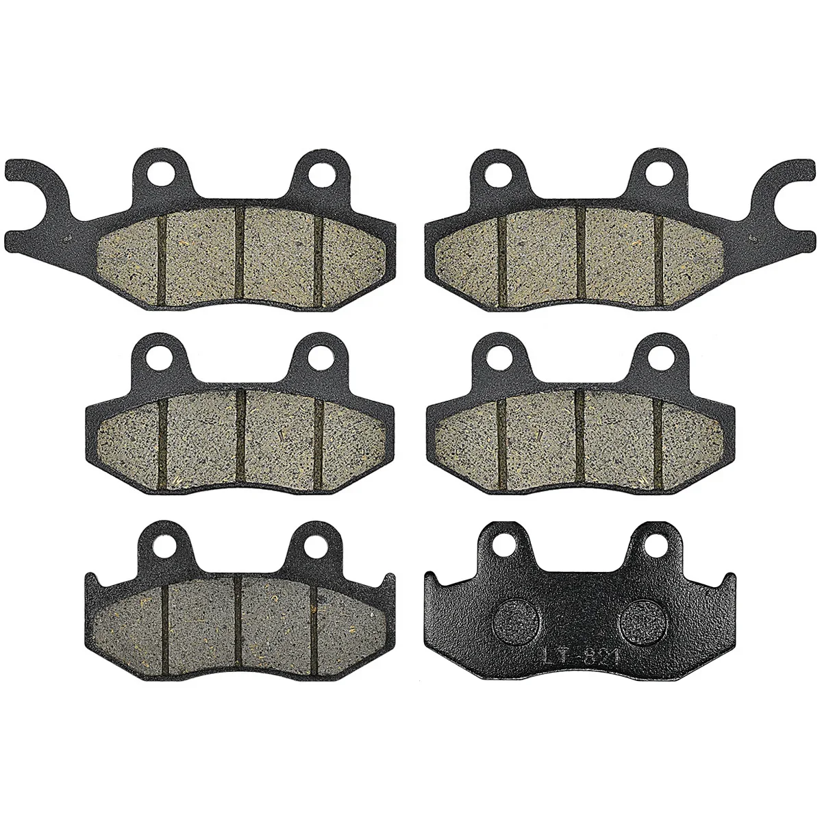 Motorcycle Front & Rear Brake Pads for Yamaha YFZ450 YFZ 450 ATV YFZ450R YFZ 450R 06-15 YFM700 Raptor YFM 700 YFM 700R 2013-2018