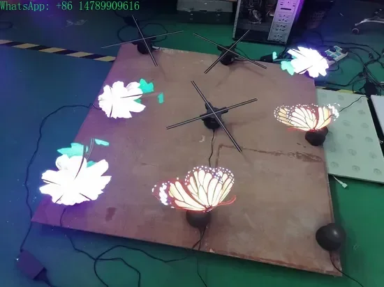

3D Spin LED Display Screen Fans APP WiFi Remote Control for Events