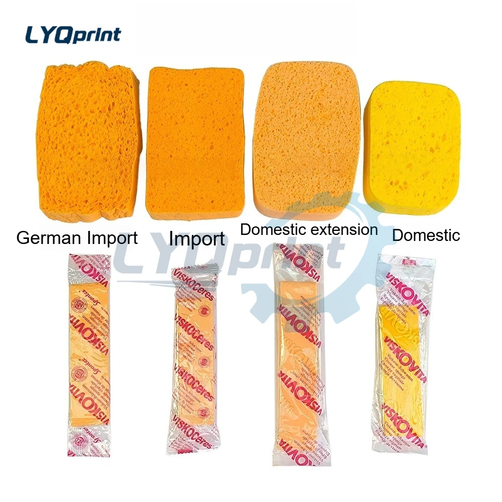 Printing Machine Consumables Imported Compressed Sponge Block Cleaning Sponge Water Bubble Wipe Board
