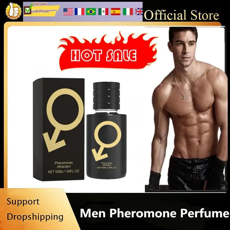 

50ml Men Charming Perfume Long Lasting Light Fragrance Body Deodorant Attracting Women Keep Fresh Sexy Dating Perfum Spray