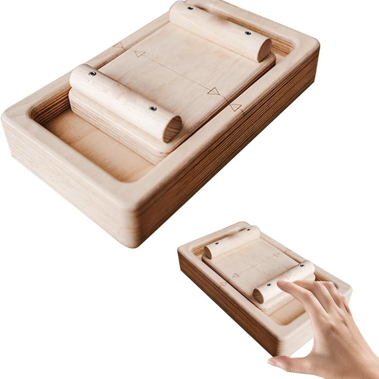 Finger wrist trainers creative wooden finger wrist trainer wrist wrestle tug of war toy