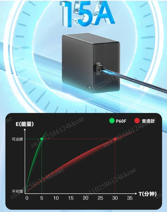 29.2KW Supercapacitor Battery Spot Welder P60F – 999-Level Fine Tuning, 3250A Peak Current, 15A Fast Charging for DIY Battery