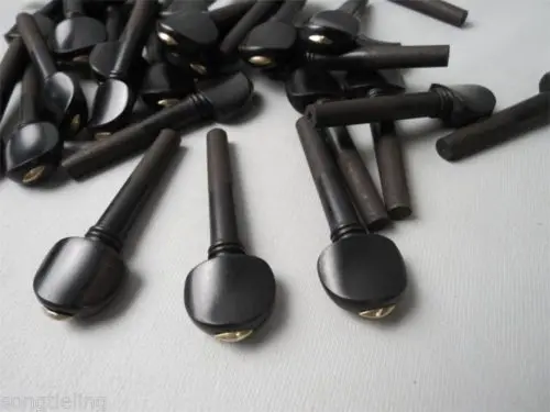 

Great 20pcs ( 5 sets ) of great ebony violin pegs for 4/4 violin,violin parts