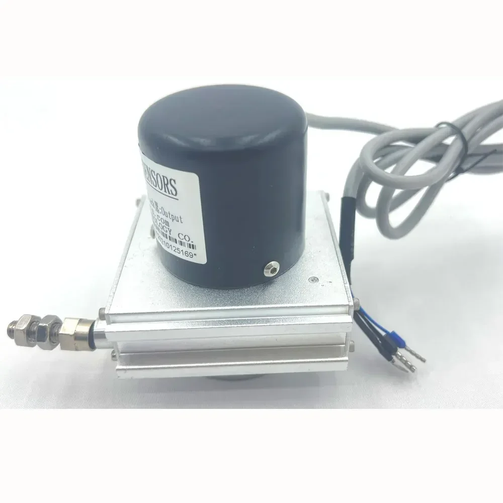 Imagem -03 - Sensor de Posição de Saída de Sinal de Resistência Codificador de Corda de Fio Régua Série Miniatura Linear 5k 10k
