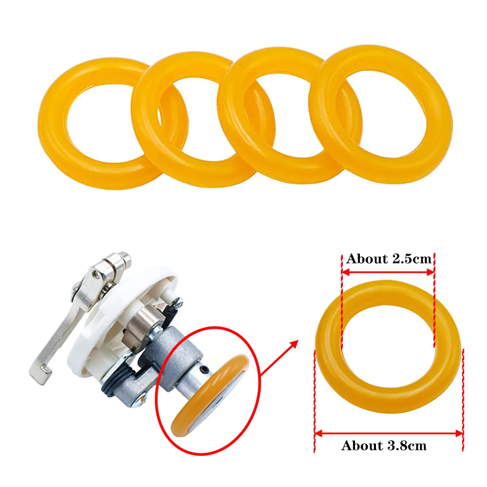 2/5 szt. Gumowy pierścień do szycia nawijarka Pfaff Juki Singer przemysłowa maszyna do szycia komputer płaski 35MM akcesoria do szycia