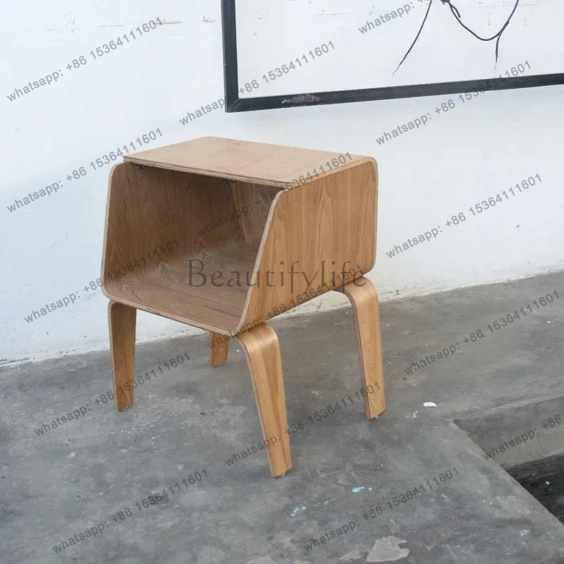 

yj5 Nordic Japanese original bedside corner few small coffee table small apartment living room bedroom storage