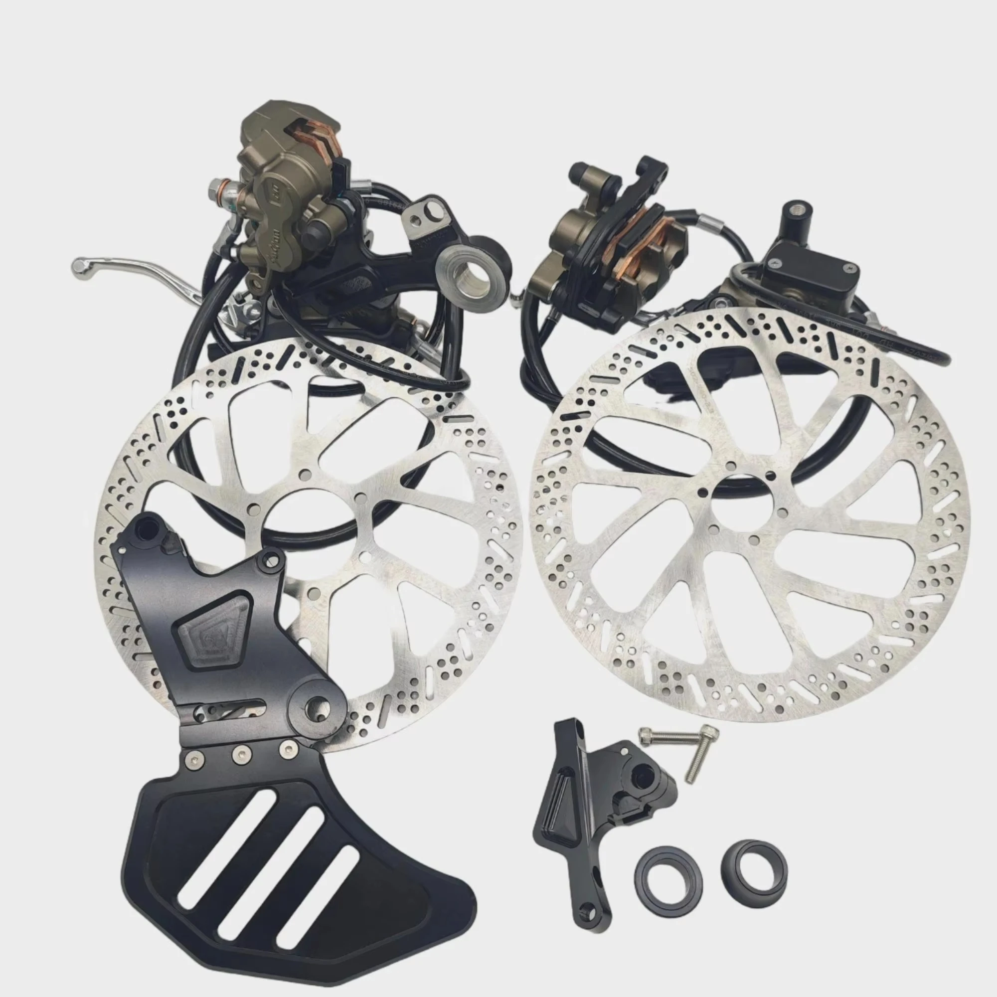 

Rear Brake Assembly Disc Bracket Light Bee E Ride Pro SS 2.0 New 6061AL+2Cr13 Motorcycle Brake System