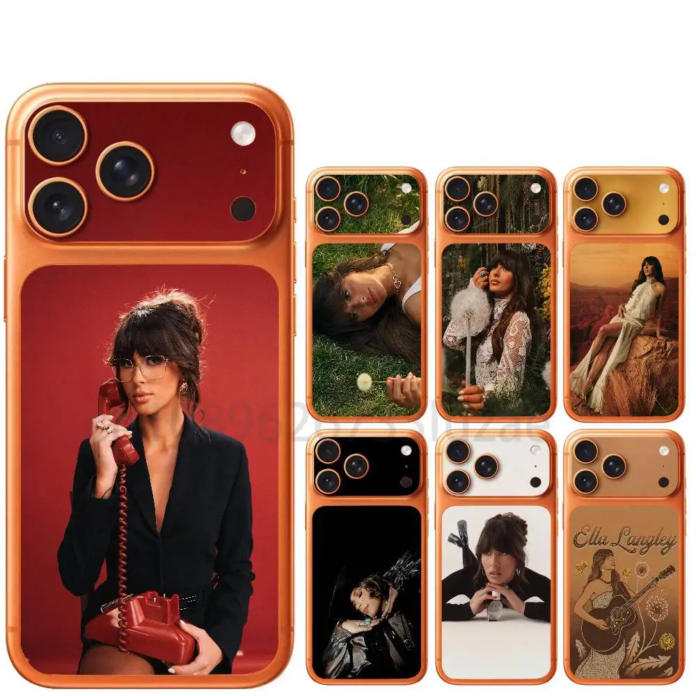E-Ella L-Langley Dandelion Black For iPhone 17 Pro 17 ProMax Anti-Scratch Protective Film