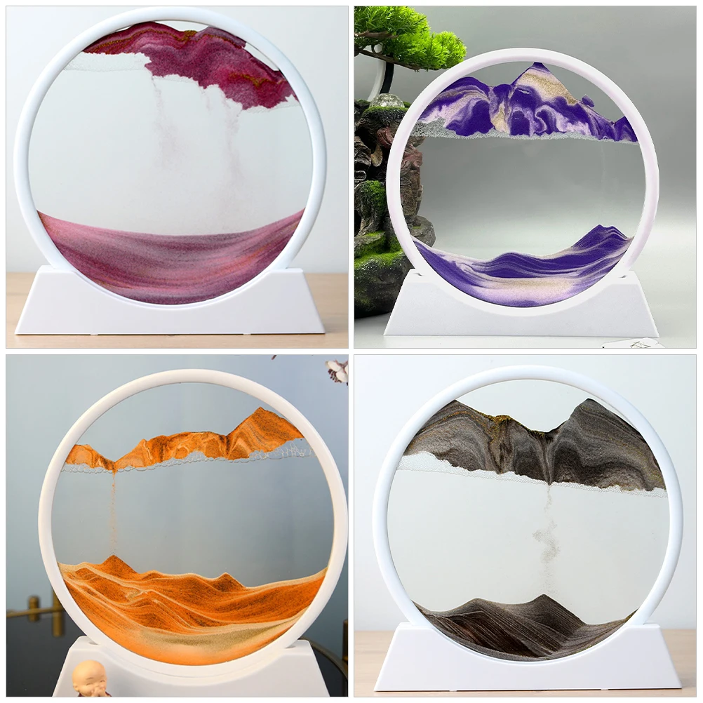 Diy Moving Flowing Diy Moving Picture For Home Office Decor Sand Art Painting Frame Sand Art Painting Display Frame