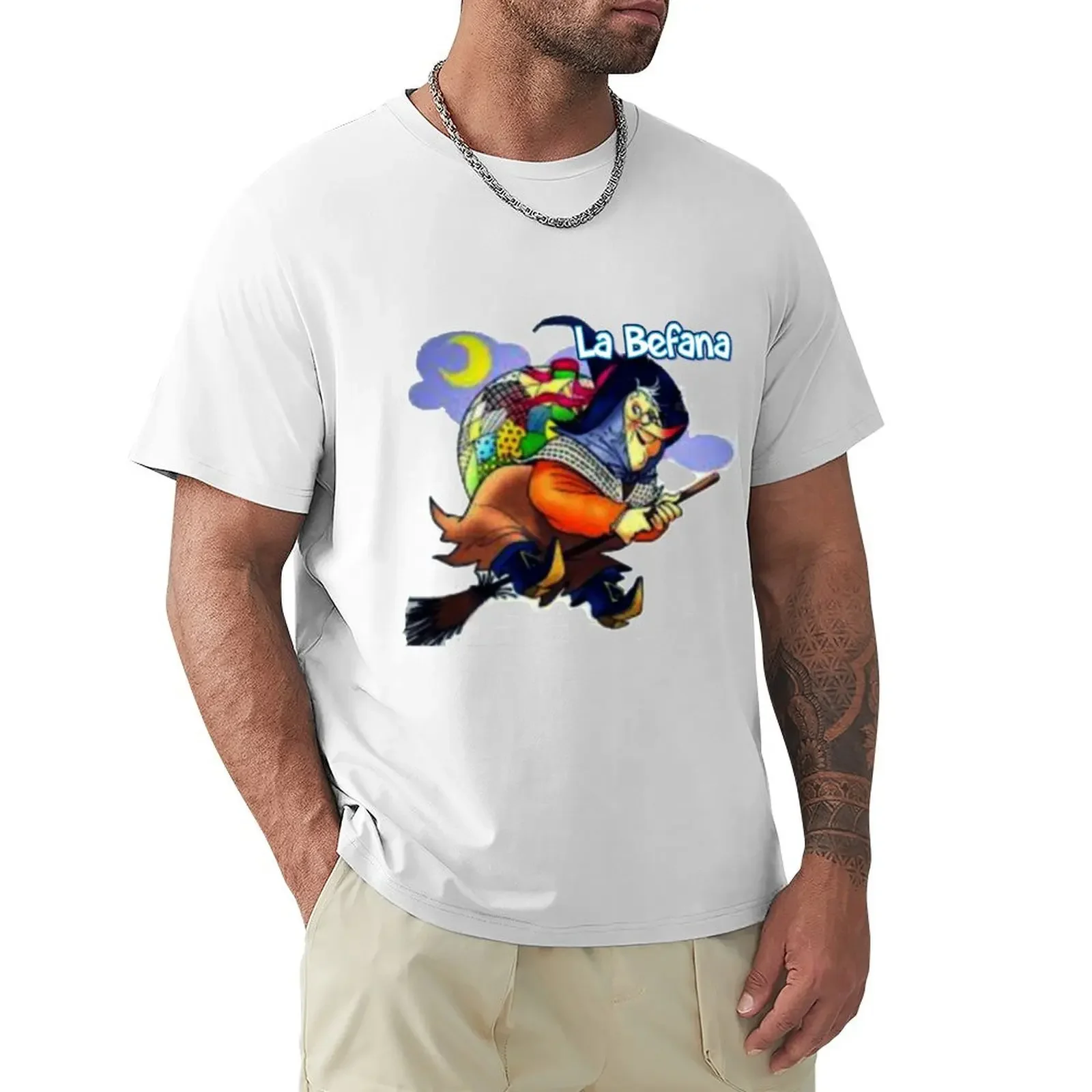 

La Befana T-shirt vintage blanks plain Men's t-shirts