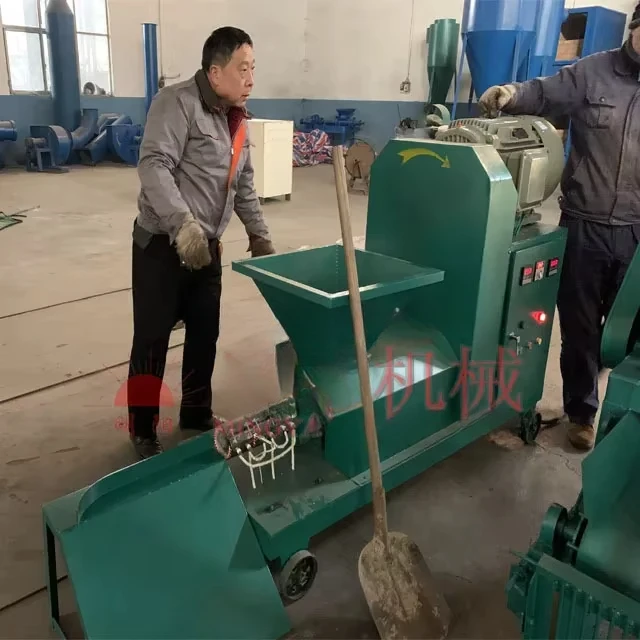 High Capacity Biomass Charcoal Olive Pomace Briquette Making Machine