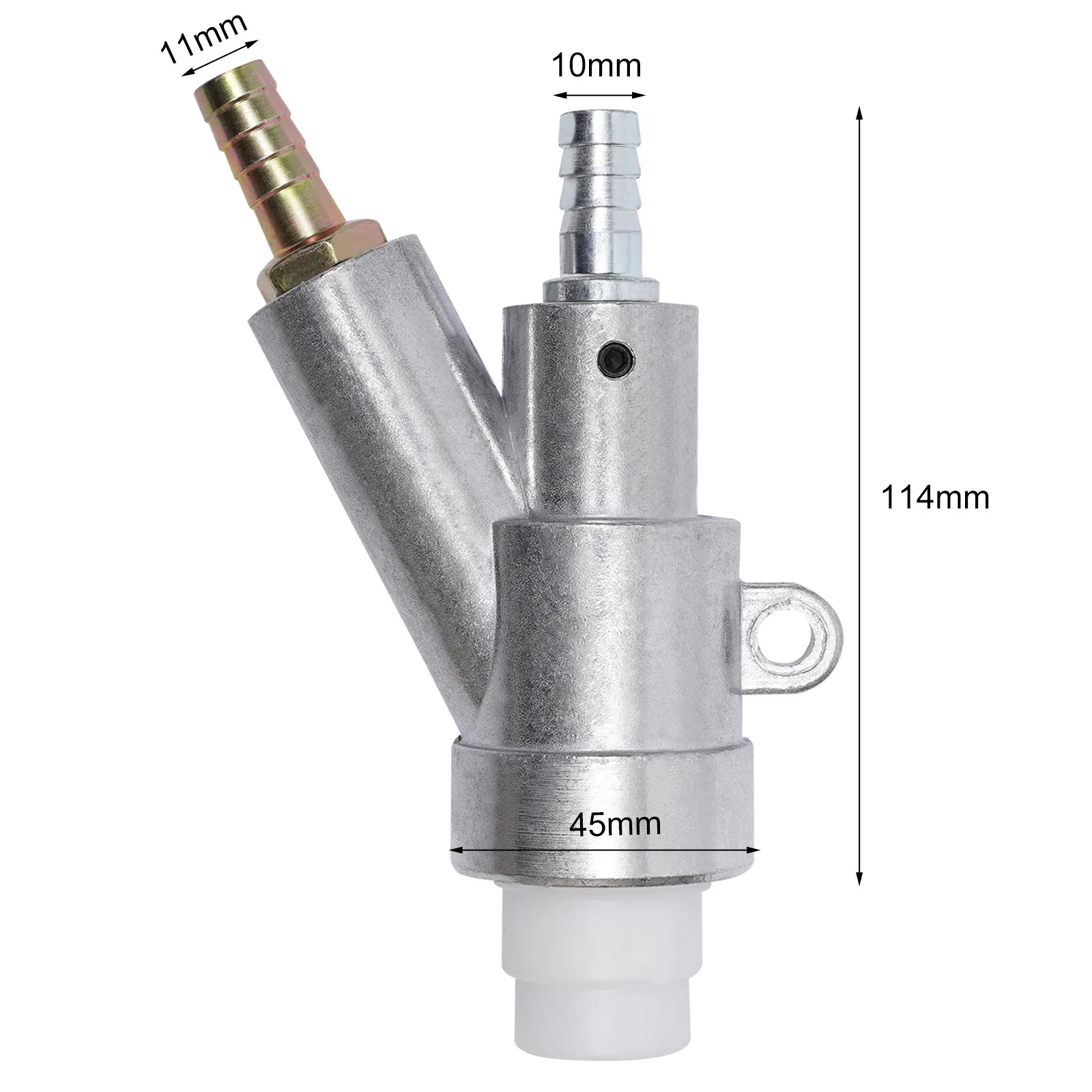 مجموعة مسدس السفع الرملي من سبائك الألومنيوم مع فوهة كربيد البورون 8 مم لتنظيف الأسطح الاحترافي وإزالة الصدأ - نوع B1