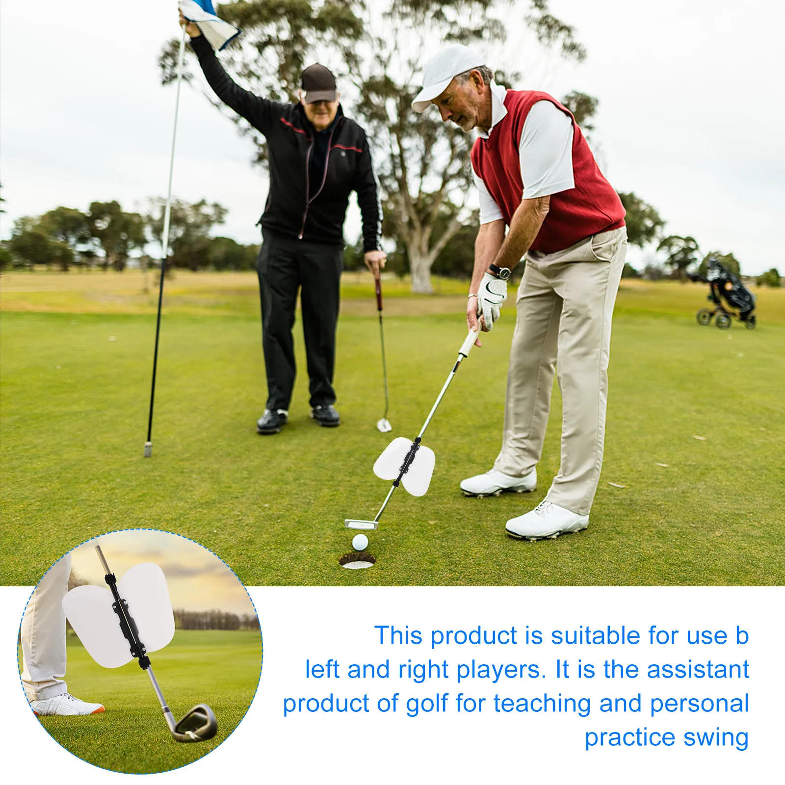 

Тренажер для коррекции гольф-свинга Power Resistance Swing Trainer Fan: улучшает дистанцию удара, контроль ритма, силу хвата.