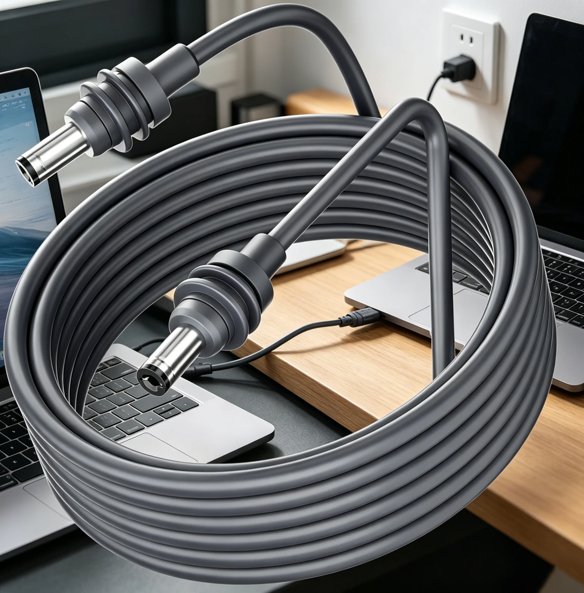 New Power Cable For Starlink Mini DC To DC Power Cable Power Cable Heavy Duty  DC Extension Cable ﻿