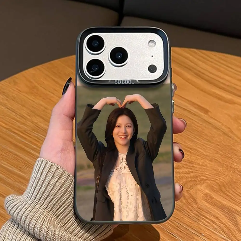 G-Goyounjung Black Matte Large Camera Hole Case For iPhone 17 16 15 14 13 12 11 Pro Max Bumper Cover