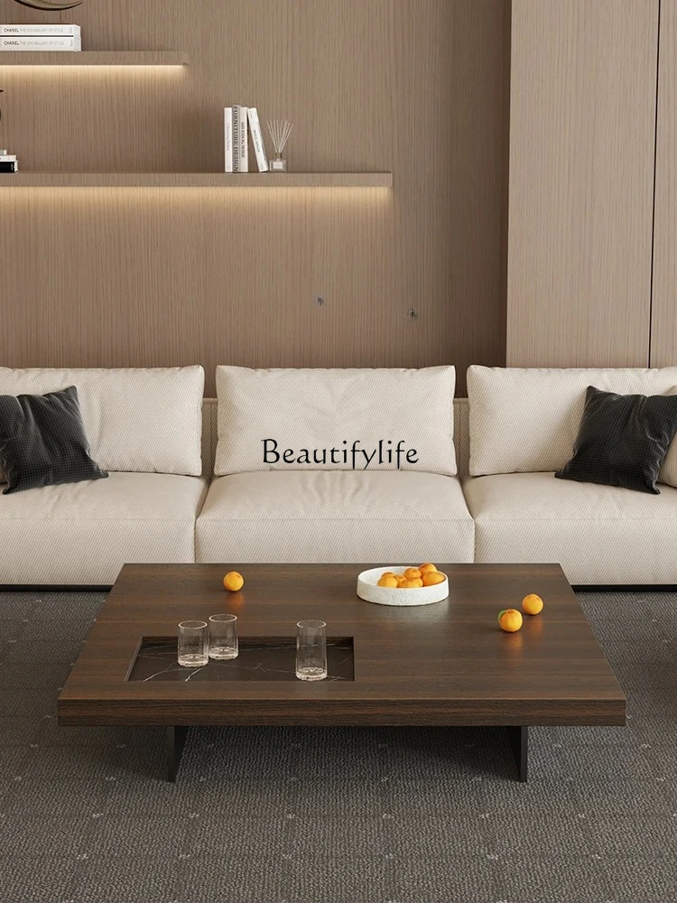 

Coffee Table Living Room Home Modern Minimalist Creative Square High Sense Side Table