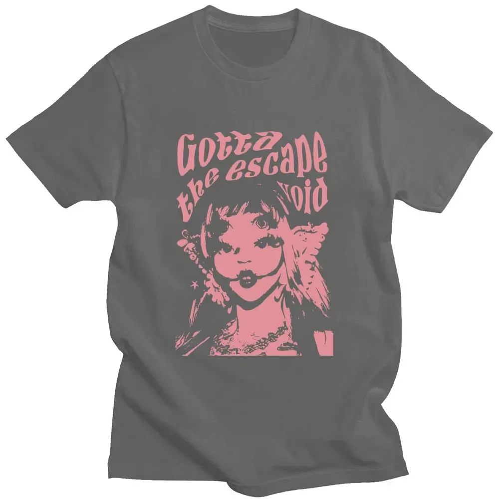 Unisex Melanie Martinez impresso algodão t-shirt, Hip Hop manga curta Tees, Tops extragrandes, Harajuku roupas, novo, homens e mulheres