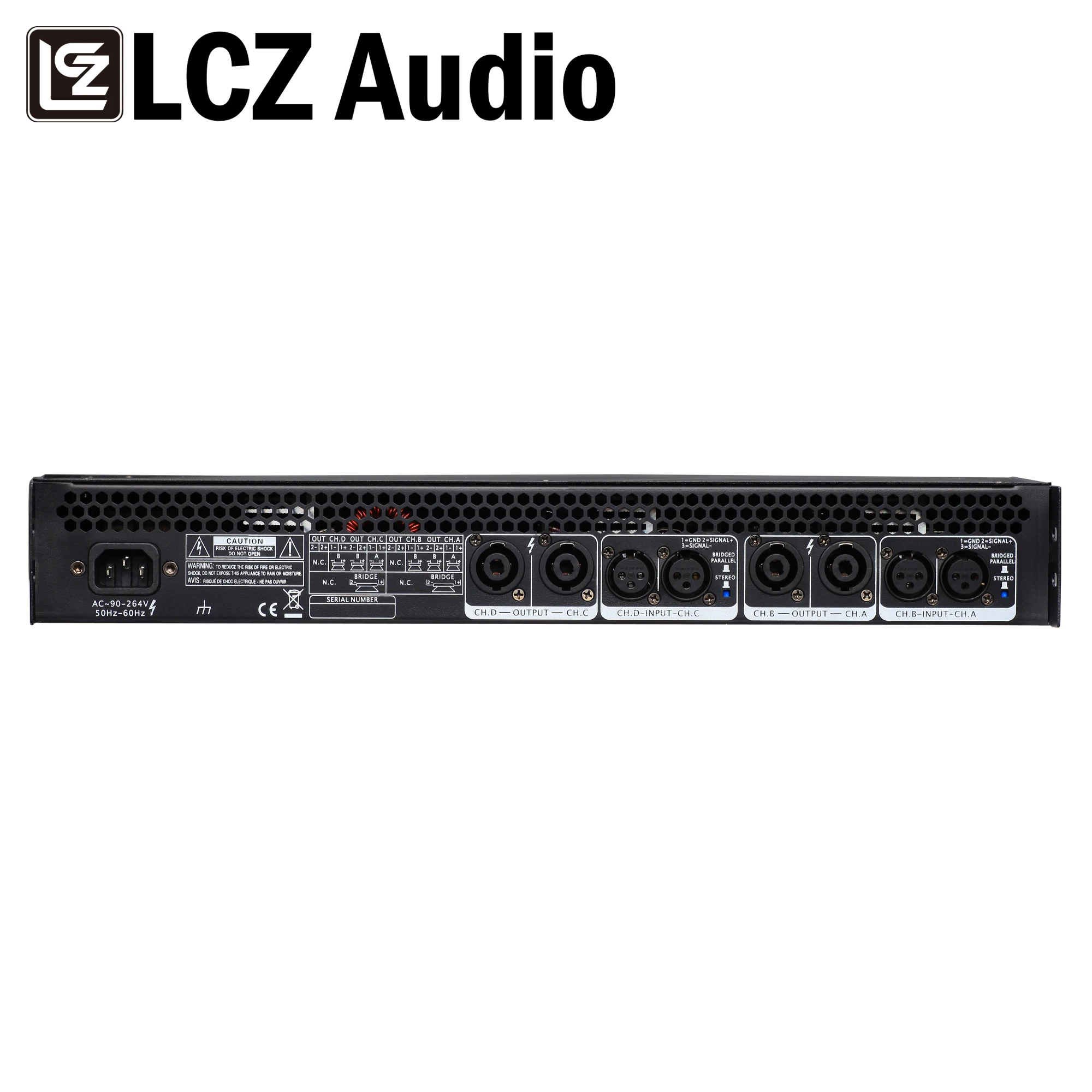 Lcz-プロフェッショナルオーディオパワーアンプ,250KHz,サブウーファー,4ch,1824W,デジタル電源,90-260V,ライン配列用