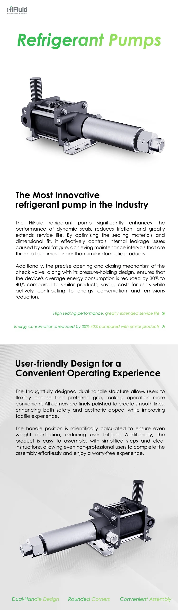 مضخات التبريد التي تعمل بالهواء بخلاصة فائقة الحركة للنقل المسال من TLF #6