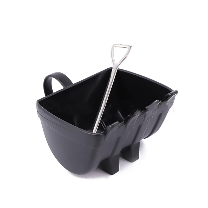 BEAU-Coffee Cup Excavator Bucket Cup With Shovel Spoon Creatives Tea Cup Milk Coffee Cup Birthday Gift