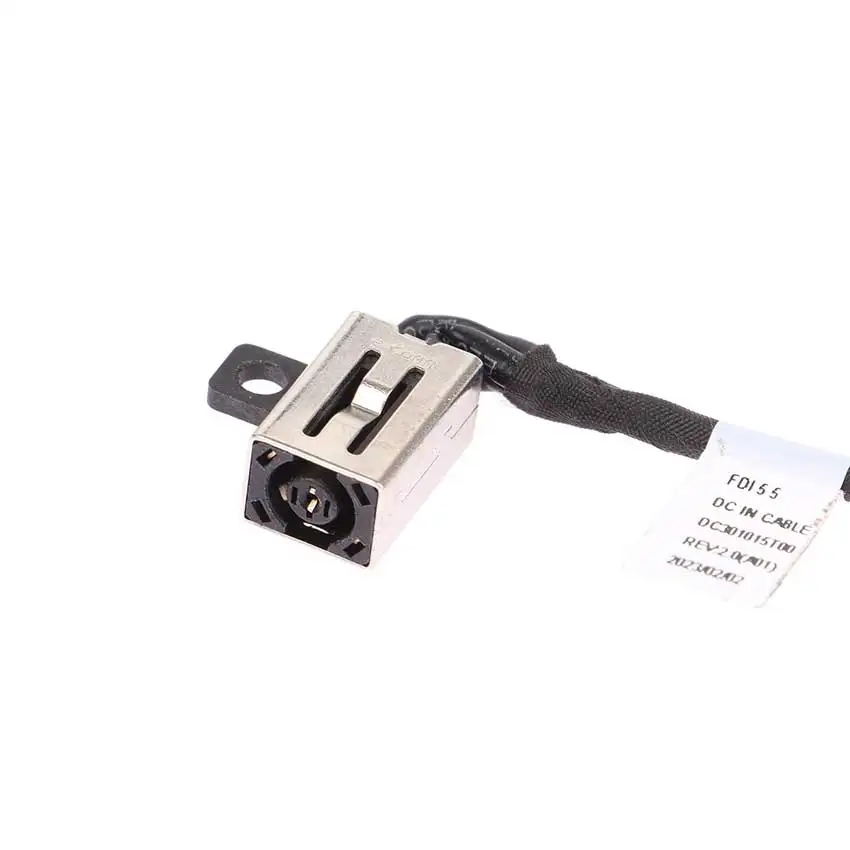 كمبيوتر محمول تيار مستمر مقبس الطاقة شحن ميناء الكابلات المرنة تيار مستمر موصل لديل Vostro 3400 3401 3405 انسبايرون 3405 3501 3505 3511 3515