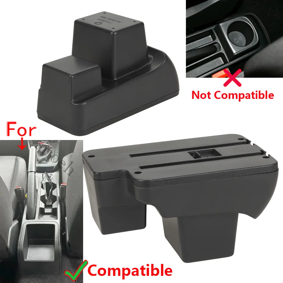 For Volkswagen POLO Armrest box For VW Polo Car Armrest Dedicated Retrofit 2020-2024 Storage Box Retrofit parts Car Accessories