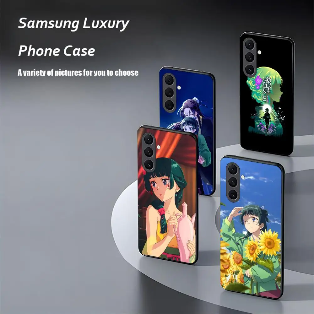The Apothecary DiariES Anime Phone Case For Samsung Galaxy S26 S25 S24 S23 S22 S21 Plus Ultra Note20 Soft Black - view 4