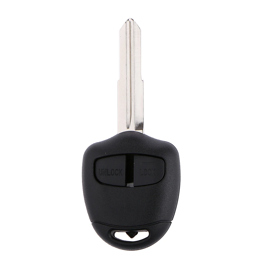 2 Button Remote Key Fob Replace Shell Case for Blade for Mitsubishi Pajero