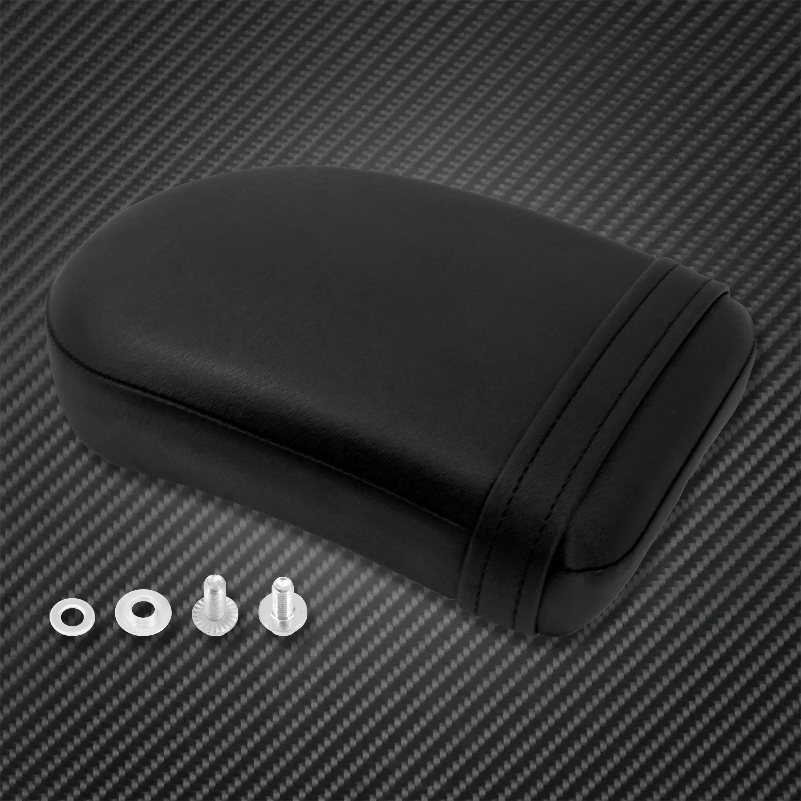 Motorcycle Rear Passenger Seat Black Cushion Pillion Leather Pad Solo Seat For Honda Rebel CMX300 CMX500 CMX 300 500 2017-2022