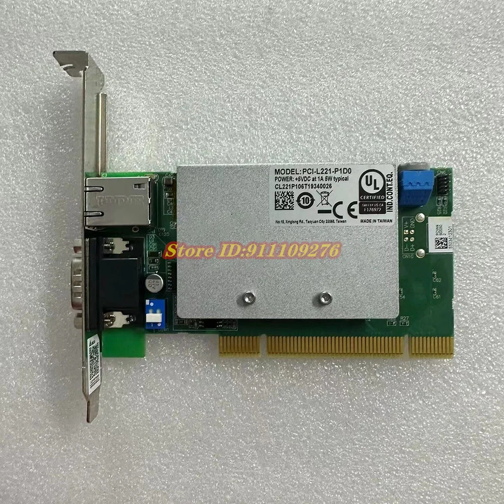 

For DELTA Ethercat Motion Controller PCI-L221-P1D0