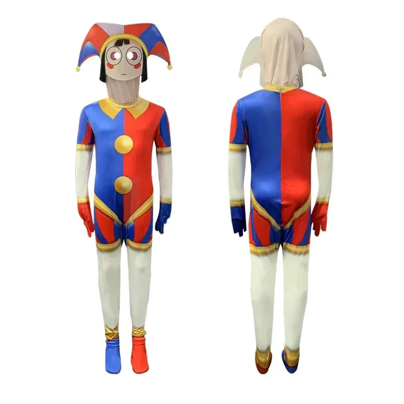 Pomni cosplay dibujos animados increíble unicornio digital cosplay teatro niños Navidad niños regalos