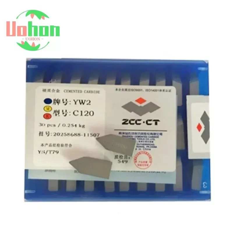 

30PCS YT14 / YT5 / YT14 / YG8 / YW1 / YW2 / YG6 C120 threading cutting blade cnc carbide welding blade brazed insert