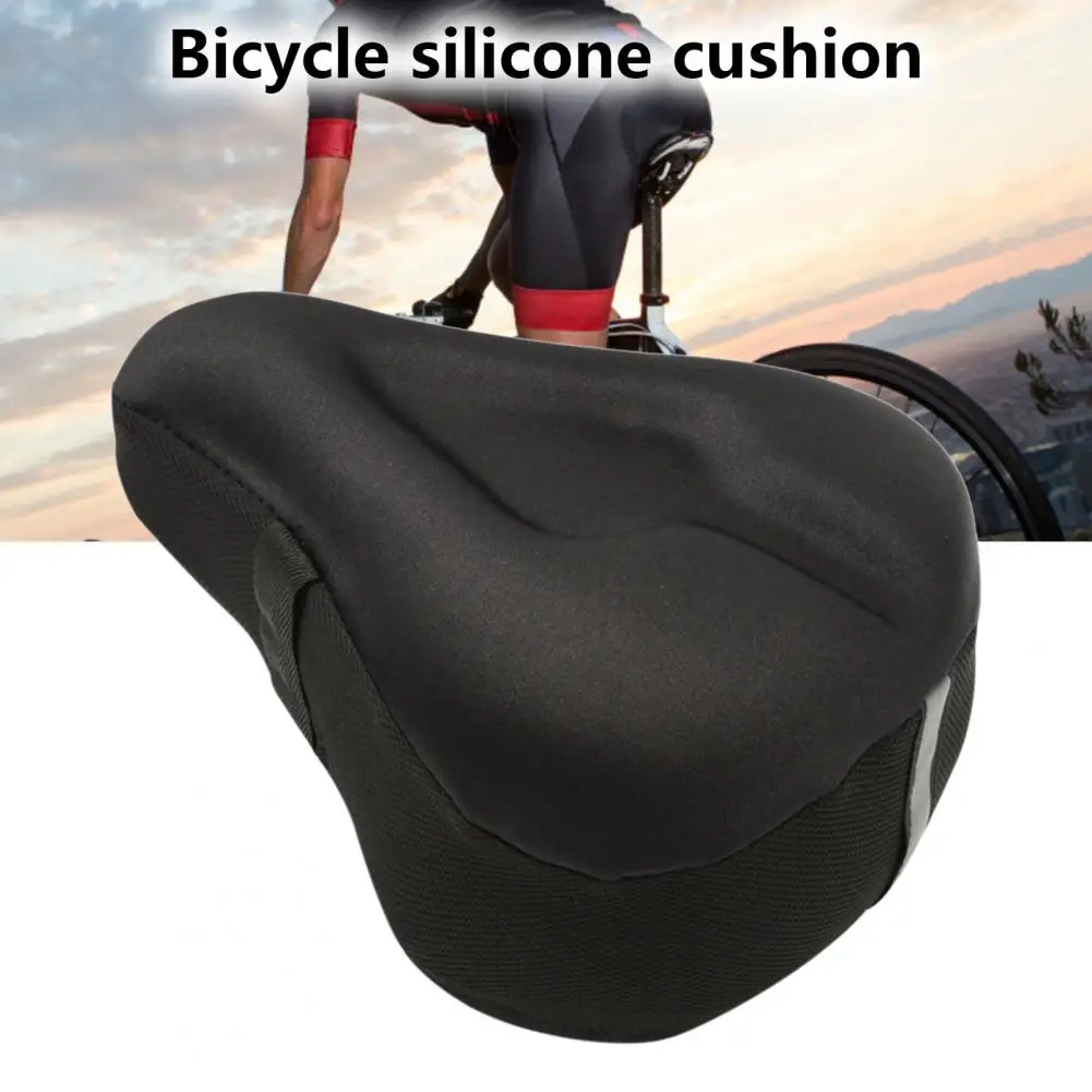 Bicycle Saddle Cover Soft Lightweight Breathable Anti-slip Surface Bike Saddle Cover Cycling Accessory Bike Saddle Cover