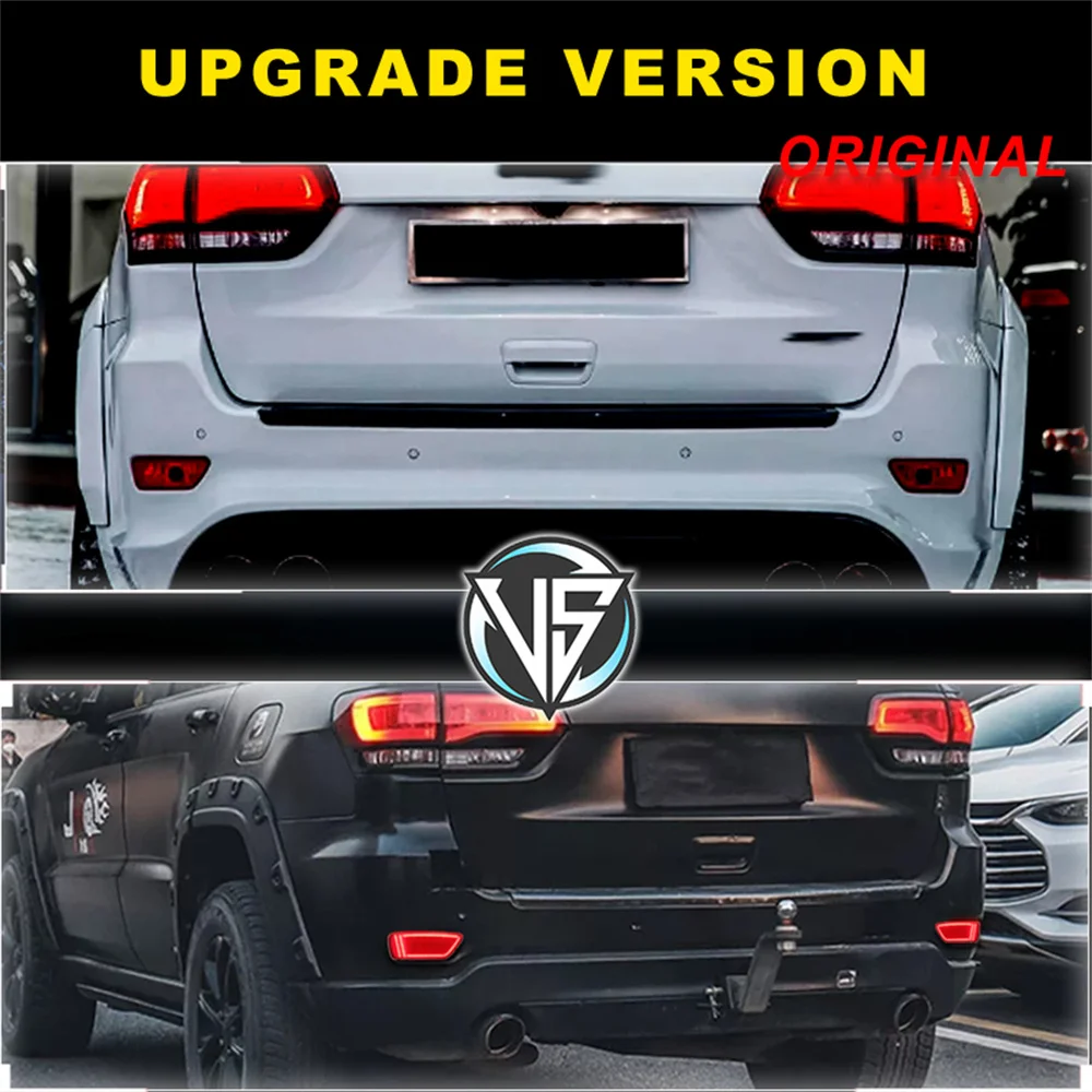 For Jeep Grand Cherokee 2012-2021 & Compass 2011-2017 For Dodge Journey Rear Bumper Reflectors Tail/Brake Lights Rear Fog Lights view 6