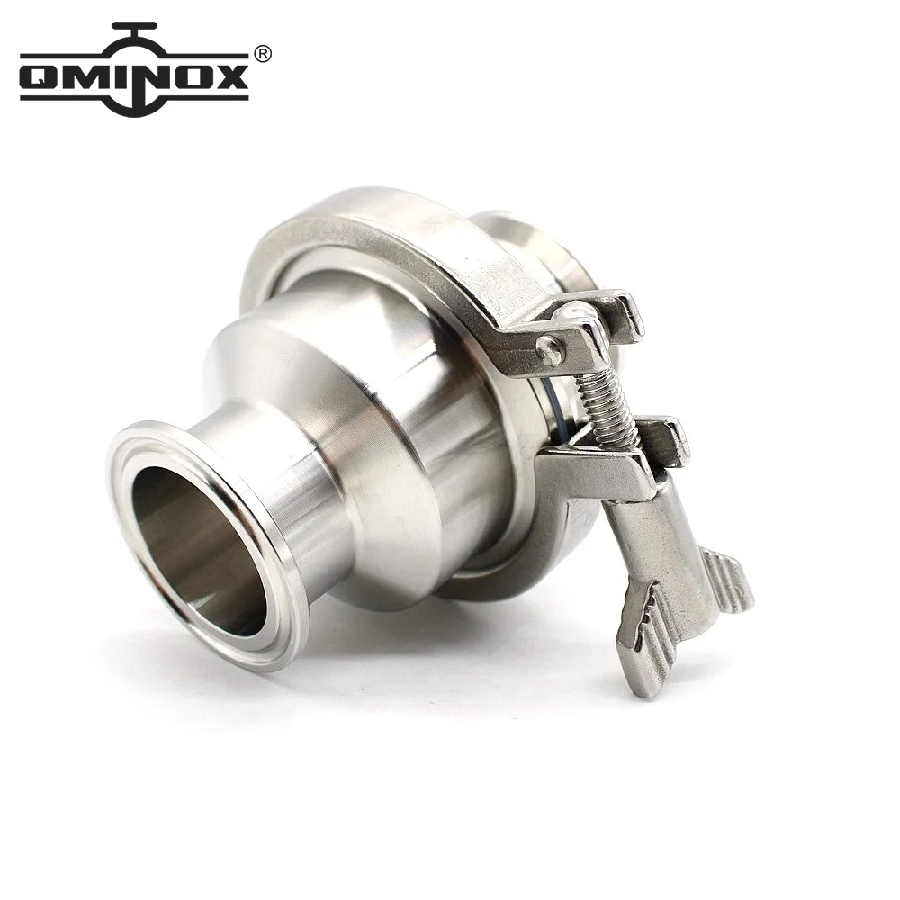 QMINOX SS304 Free Shipping high quality Sanitary Check Valve Tri Clamp Type Stainless Steel 19mm 25mm 32mm 38mm 45mm 51mm