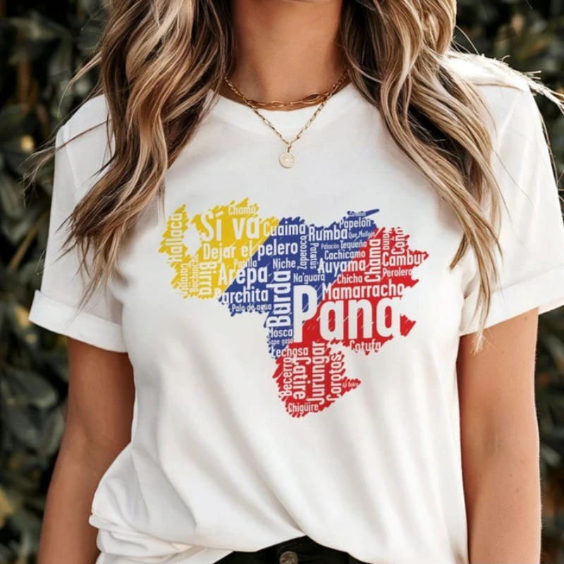 Venezuela-Karten-Shirt, T-Shirt mit venezolanischen Wörtern, stolzes Geschenk, Unisex Bella Canvas Outdoors, hochwertiges Baumwoll-T-Shirt