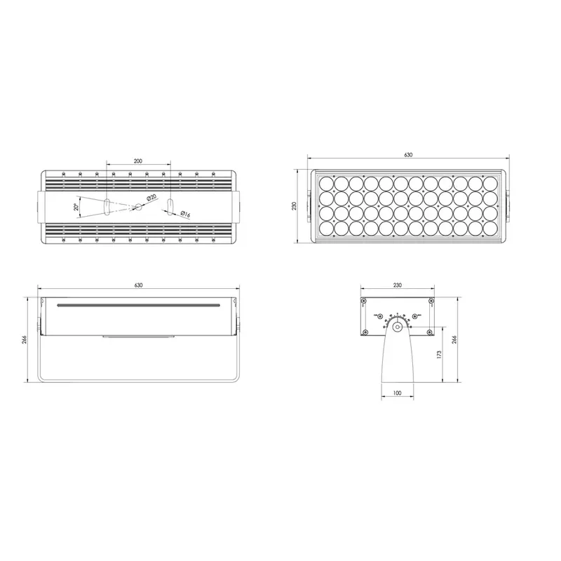 150W LED Flood Light RGBW Color Changing Outdoor Waterproof IP65 Garden Landscape Security Lighting for Yard Wall High Power
