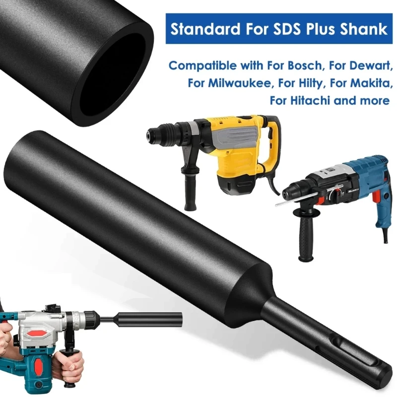 SDS Adapter Hammers Drill Ground Rod Driver For 5/8 Inch 3/4 Inch Hammers Heavy Duty Power Tools