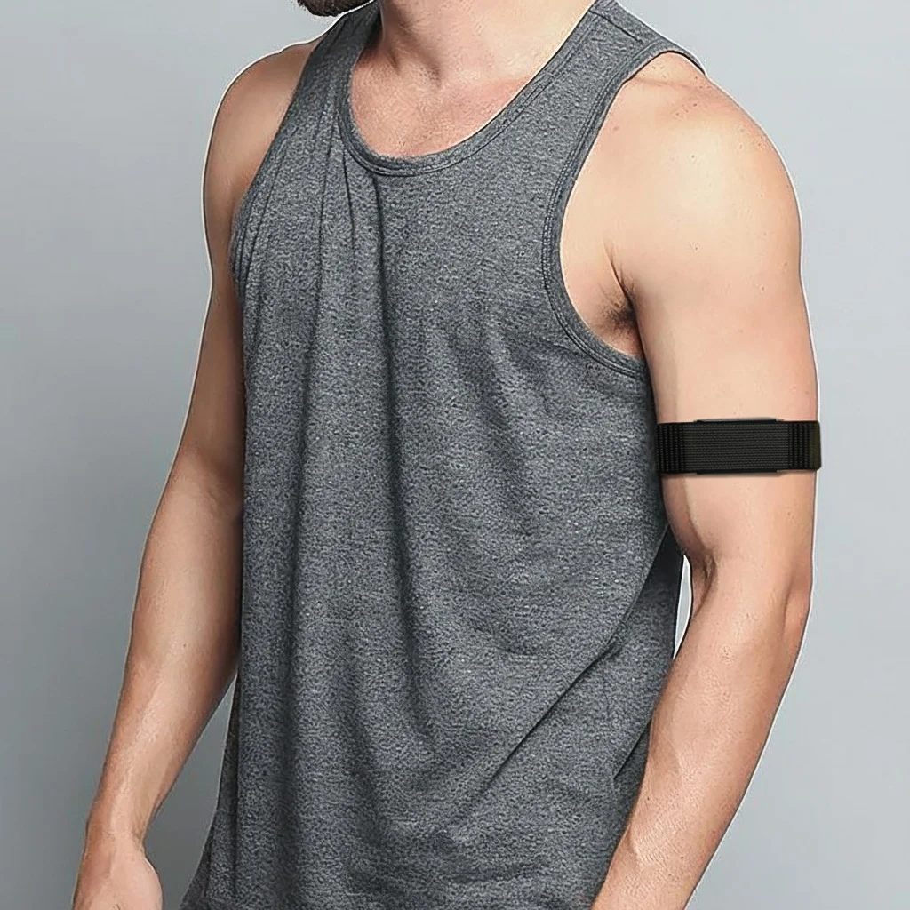 حزام ساعة رياضي من النايلون لحزام Amazfit Helio مقاس 22 مم، حزام تعقب للياقة البدنية قابل للتعديل، سوار ذراع بديل قابل للتنفس للمعصم