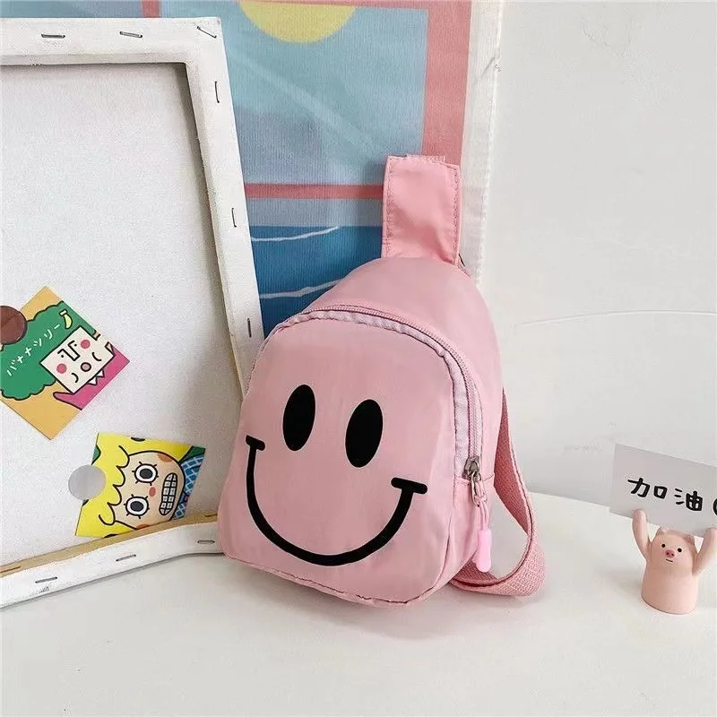 Children small chest bag fashionable and stylish messenger bag boy girl trendy bag cute mini baby shoulder backpack