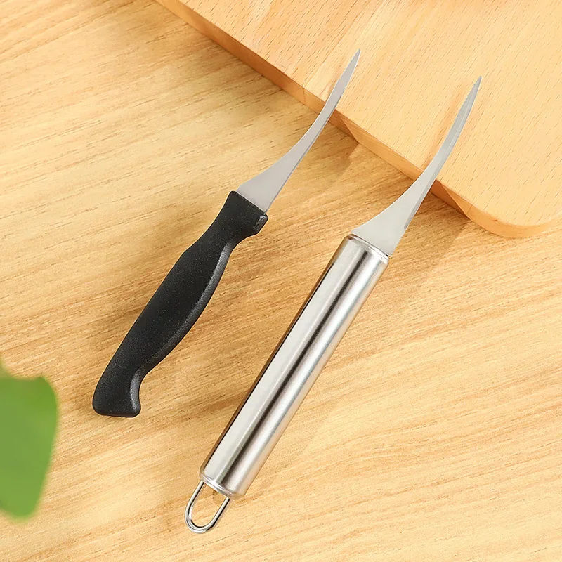 Stainless Steel Shrimp Peeler Prawn Shrimp Deveiner Fishing Knife Lobster Shell Remover Peel Device Kitchen Seafood Tools